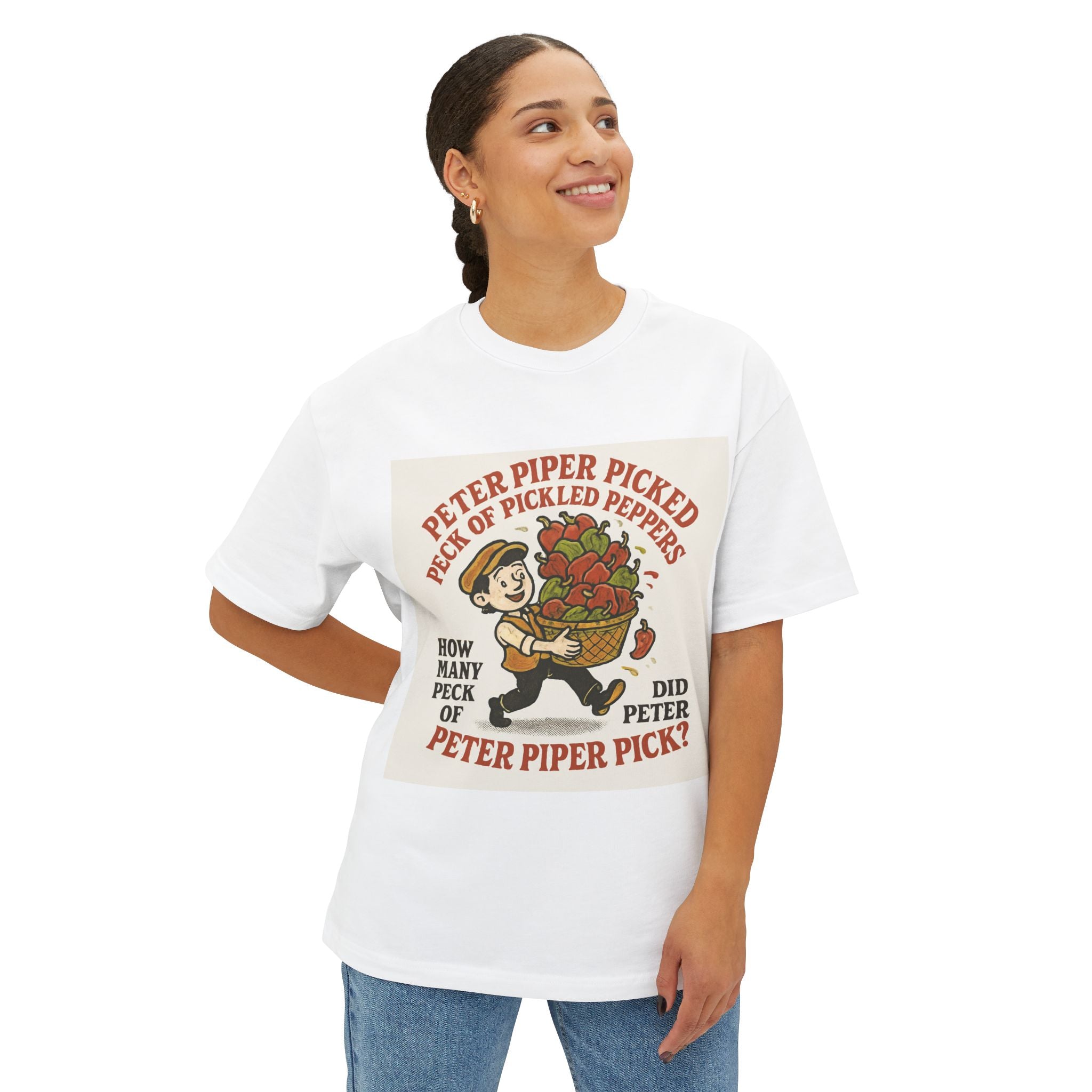 Unisex Oversized Boxy Tee